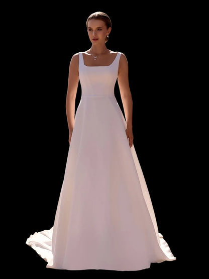 SNOW QUEEN - Elegantes Fit-and-Flare Brautkleid