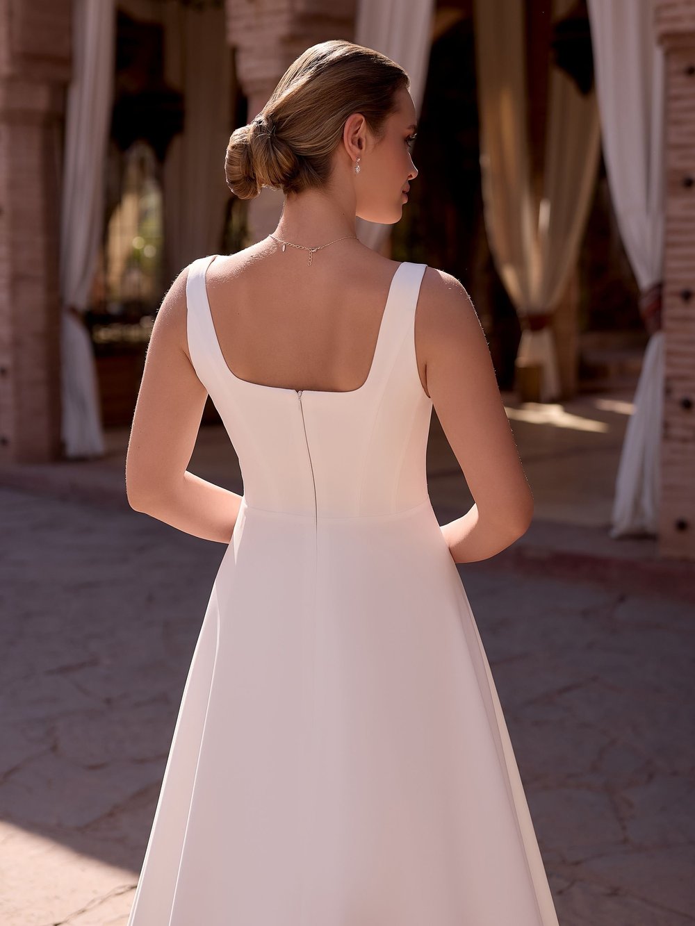 SNOW QUEEN - Elegantes Fit-and-Flare Brautkleid