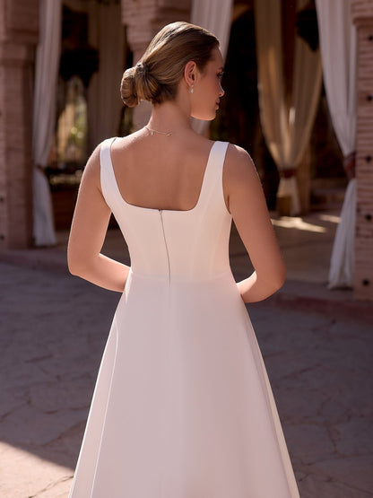 SNOW QUEEN - Elegantes Fit-and-Flare Brautkleid