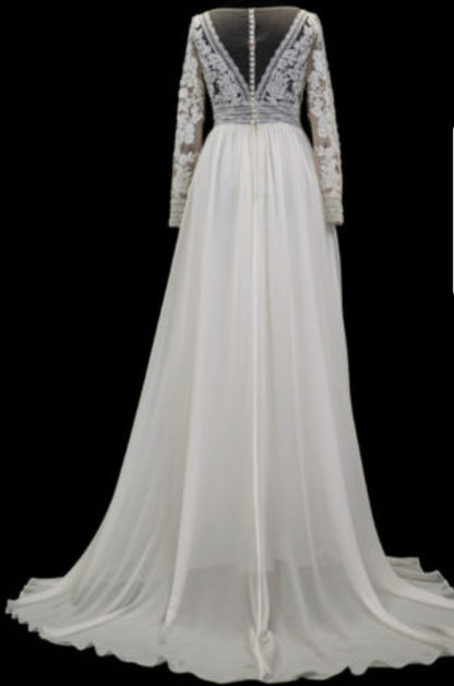 Boho Style Brautkleid